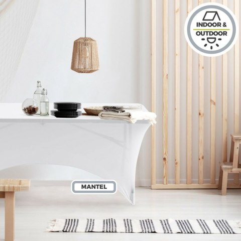 Torba Ochronna Aktive Biały 183 x 76 x 76 cm Stolik Akcesoria Pojazdy Droga (6 Sztuk)