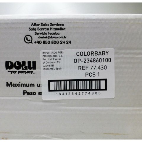 Zestaw Stolik Dziecięcy z Koszem Hot Wheels Niebieski Pomarańczowy Plastikowy 69 x 42 x 79 cm