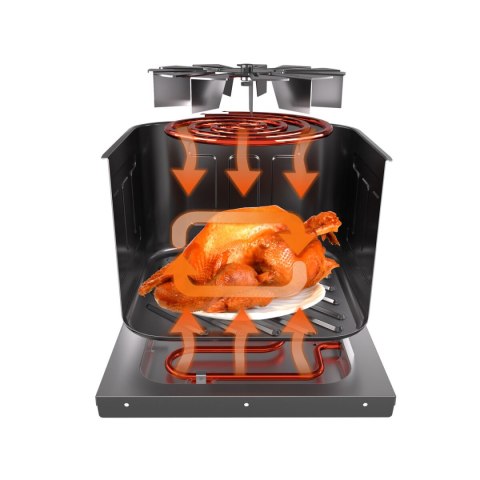 Frytkownica na gorące powietrze TM Electron 2000 W 9 L