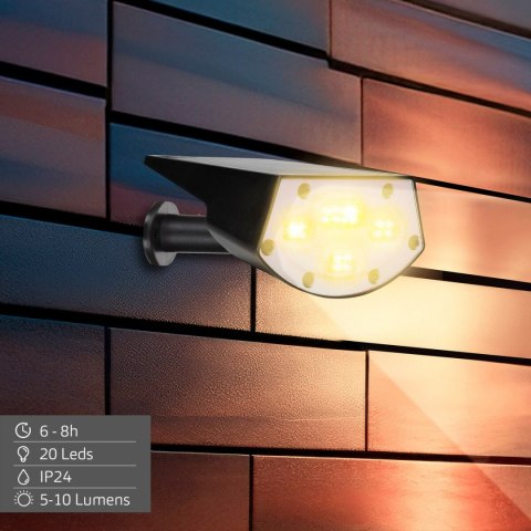 Lampa słoneczna Aktive 11 x 29 x 15 cm (6 Sztuk)