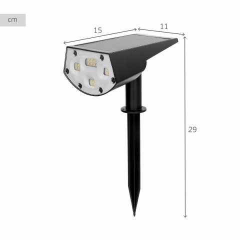 Lampa słoneczna Aktive 11 x 29 x 15 cm (6 Sztuk)
