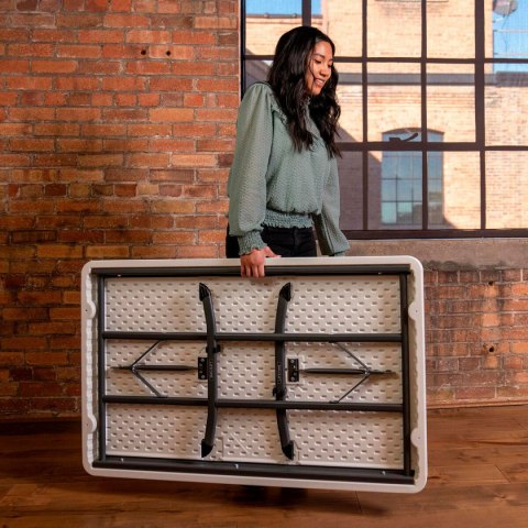 Składany stolik Lifetime Biały 12,2 x 7,4 x 7,6 cm