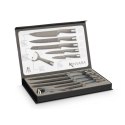 Zestaw noży Kinvara Czarny Stal nierdzewna polipropylen 6 Części (6 Sztuk)