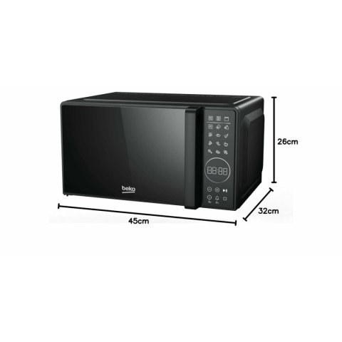 Mikrofalówka z Grillem BEKO MGC20130BFB 20L Czarny 1000 W