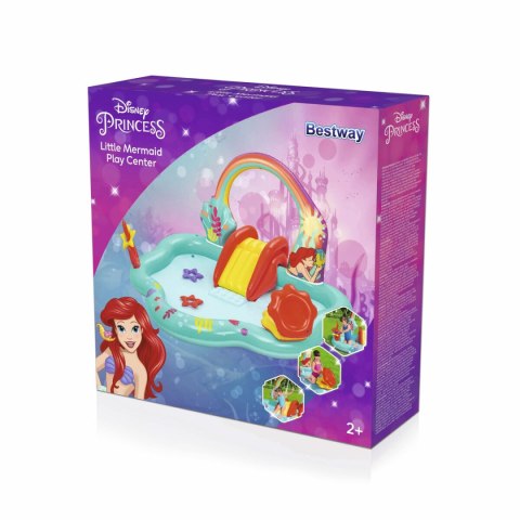 Bestway Basen dmuchany Plac zabaw Disney Syrenka 221x193x117 cm +2 Lata Ogrod 91097