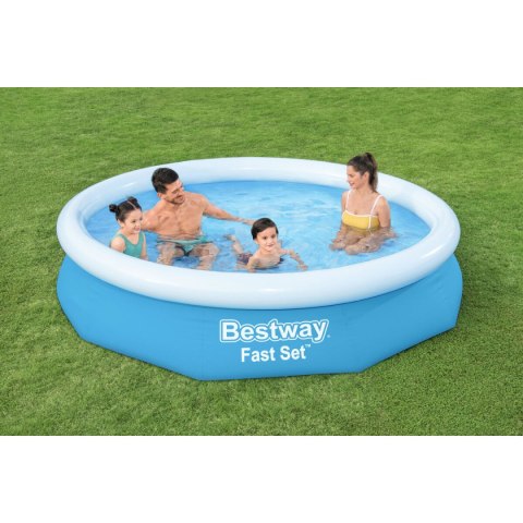 Bestway Basen dmuchany dla dorosłych Pierścień 305x66 cm Ogród 57456