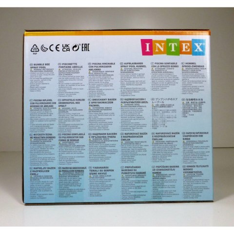 Dmuchany Fotel dla Dzieci Intex Pszczółka 56 L 127 x 102 x 28 cm (6 Sztuk)