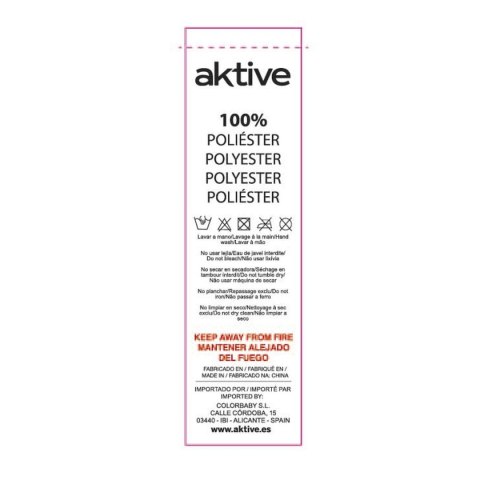 Łóżko kempingowe Aktive Czarny 190 x 42 x 64 cm Składany (2 Sztuk)