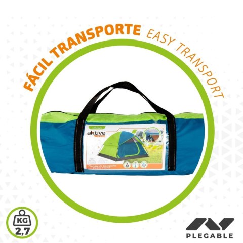 Namiot Aktive 4 ludzie 240 x 130 x 210 cm (2 Sztuk)