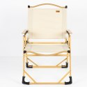 Składane Krzesło Kempngowe Aktive Sabana Ziemia 47 x 77 x 51 cm (2 Sztuk)
