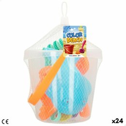 Zestaw zabawek plażowych Colorbaby Ø 18 cm (24 Sztuk)