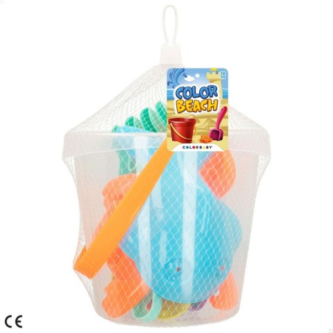 Zestaw zabawek plażowych Colorbaby Ø 18 cm (24 Sztuk)