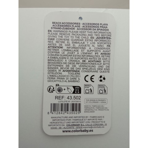 Zestaw zabawek plażowych Colorbaby Ø 18 cm (24 Sztuk)