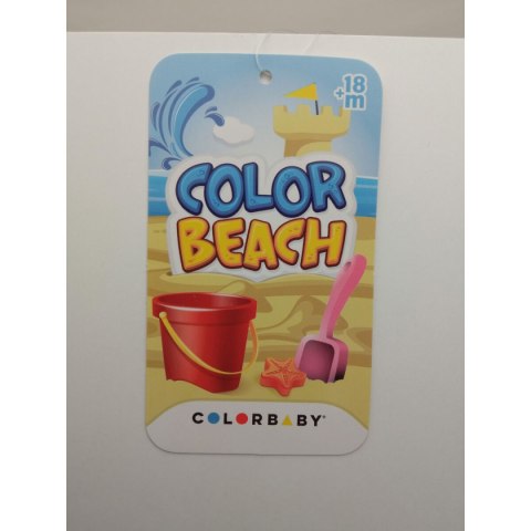 Zestaw zabawek plażowych Colorbaby Ø 18 cm (24 Sztuk)