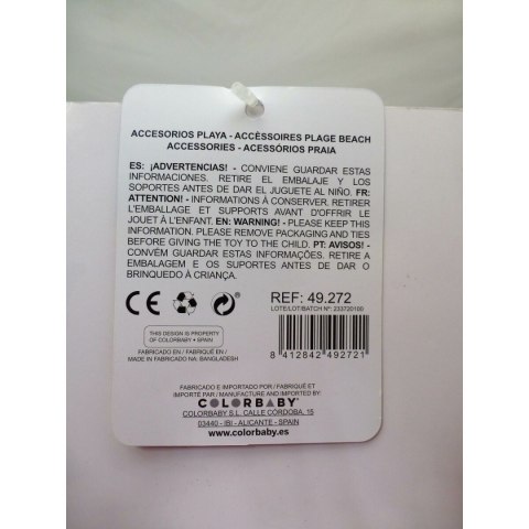 Zestaw zabawek plażowych Colorbaby polipropylen (12 Sztuk)