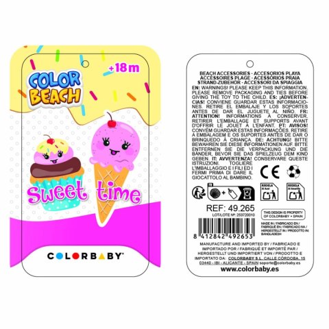 Zestaw zabawek plażowych Colorbaby polipropylen (15 Sztuk)