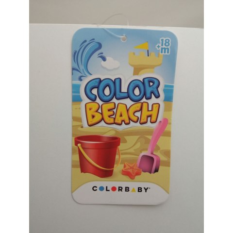 Zestaw zabawek plażowych Colorbaby polipropylen (16 Sztuk)