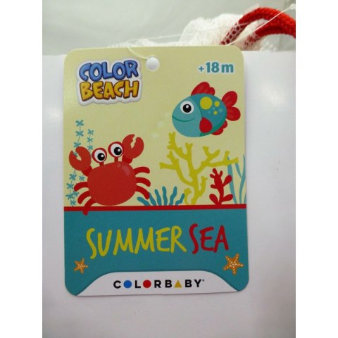 Zestaw zabawek plażowych Colorbaby polipropylen (16 Sztuk)