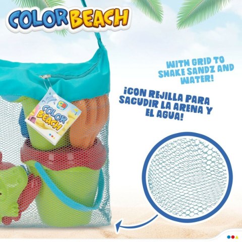 Zestaw zabawek plażowych Colorbaby polipropylen (18 Sztuk)