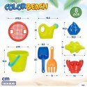 Zestaw zabawek plażowych Colorbaby polipropylen (18 Sztuk)