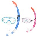 Gogle do nurkowania z rurką AquaSport Niebieski Różowy (6 Sztuk)
