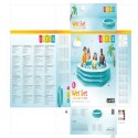 Nadmuchiwany basen Intex 254 x 56 x 254 cm (2 Sztuk)