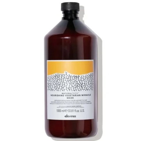 Odżywcza Maska do Włosów Davines NaturalTech Vegetarian Miracle 1 L