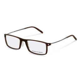 Ramki do okularów Męskie Porsche Design P8384D55 Brązowy Czarny Ø 55 mm