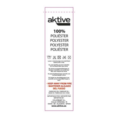 Składane Krzesło Kempngowe Aktive 51 x 97 x 100 cm (2 Sztuk)