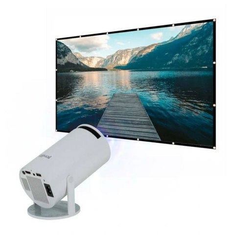Projektor iggual Pack mini proyector + pantalla 120" plegabl HD 1280 x 720 px