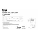 Stojak na telewizor na podłogę TM Electron 43"-86" 60 Kg