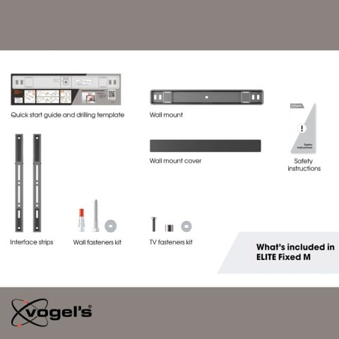 Uchwyt na TV Vogel's TVM5405 NEGRO 32" 50 kg