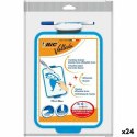Biała tablica Bic 19 x 26 cm (24 Sztuk)