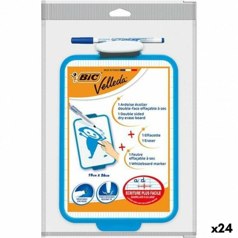 Biała tablica Bic 19 x 26 cm (24 Sztuk)