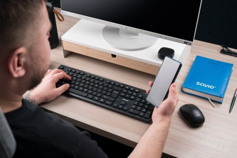 SAVIO KLAWIATURA BZPRZEWODOWA KB-02