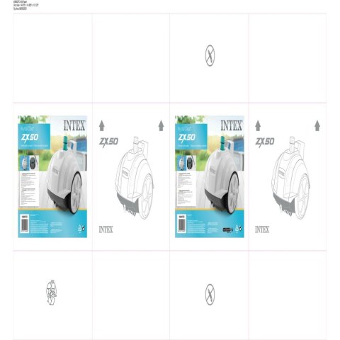 Automatyczne urządzenia czyszczące do basenów Intex ZX50