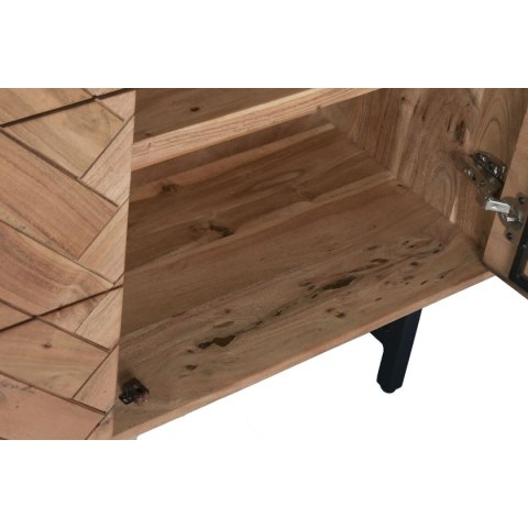 Kredens Home ESPRIT Metal Drewno akacjowe 170 x 40 x 80 cm