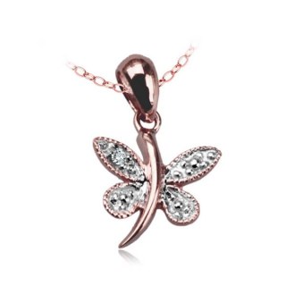 Złoty wisiorek WRD1895 - Diament