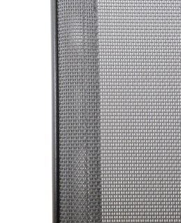 Krzesło ogrodowe SOFIE metalowe, tkanina w kolorze szarym