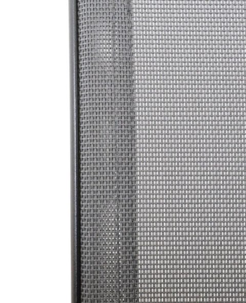 Krzesło ogrodowe SOFIE metalowe, tkanina w kolorze szarym