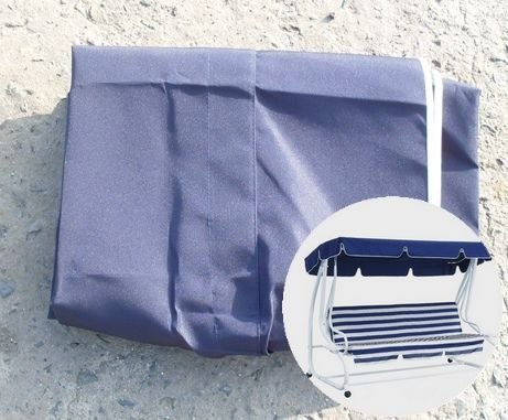 Zadaszenie huśtawki DE LUXE - niebieskie