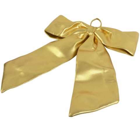 KOKARDA DEKORACYJNA JUMBO 68x80CM ZŁOTA