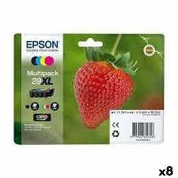 Oryginalny Wkład Atramentowy Epson Nº 29 XL Czarny/Cyan/Magenta/Żółty (8 Sztuk) (1 Sztuk)