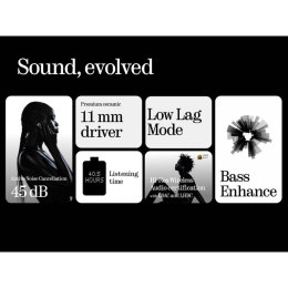 Słuchawki z Mikrofonem Nothing A10600061 Czarny