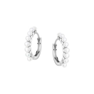 Srebrne kolczyki KDN6484 - Naturalne Perły hodowane słodkowodne