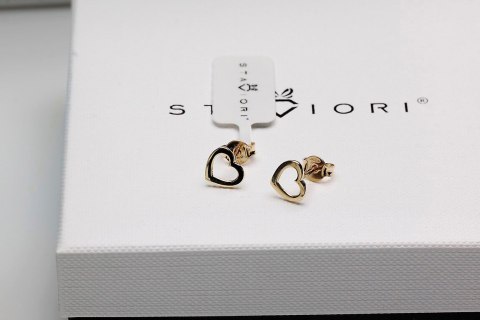 Złote kolczyki KXC5048