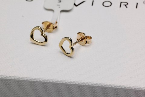 Złote kolczyki KXC5048