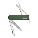 Nóż wielofunkcyjny NexTool Mini Pocket Knife NE0143 4w1 zielony
