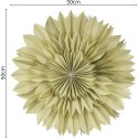 GWIAZDA DEKORACYJNA WISZĄCA PAPIEROWA 3D 50CM ZIELONY