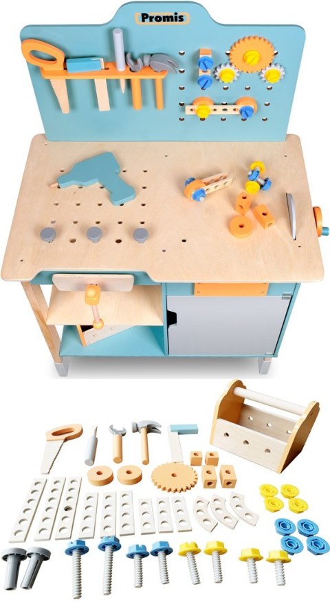 PROMIS ZABAWKA ZESTAW , WARSZTAT NARZĘCDZIOWY, WN1
